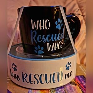 Mug and Pet Bowl Set